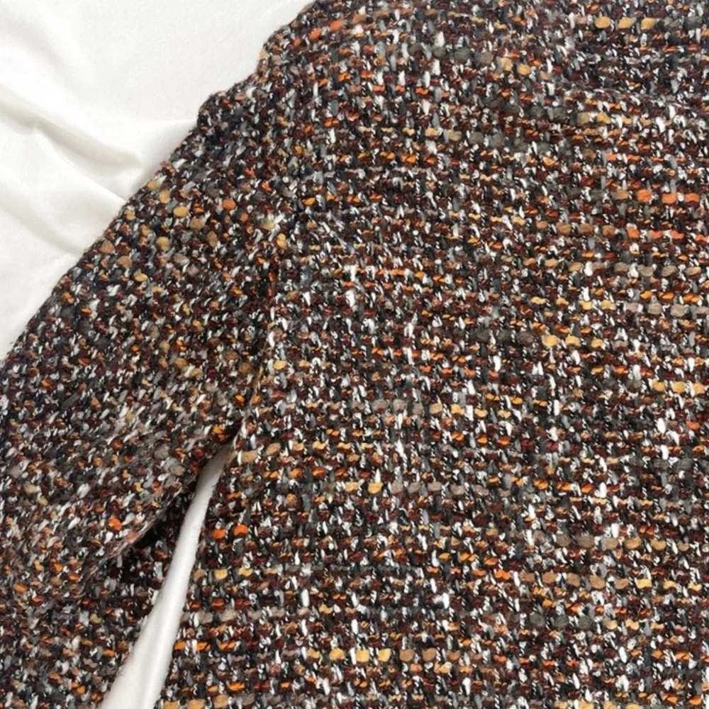 Dolce & Gabbana Multicolor Tweed Teddy Jacket - Picture 6 of 6